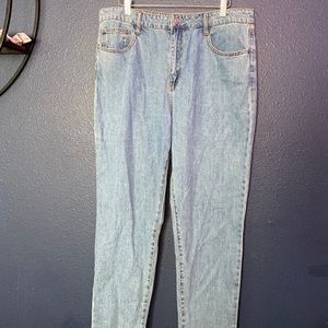 Oat Straight-Leg Light-Wash Jeans
